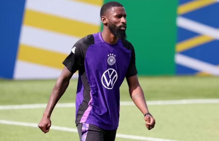 Antonio Rüdiger sẵn sàng cho đại chiến với Tây Ban Nha tại EURO 2024